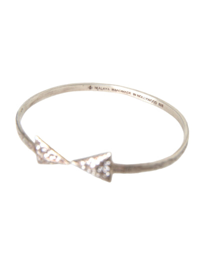 Жіночий срібний браслет Nialaya Arrow Crystal 925
