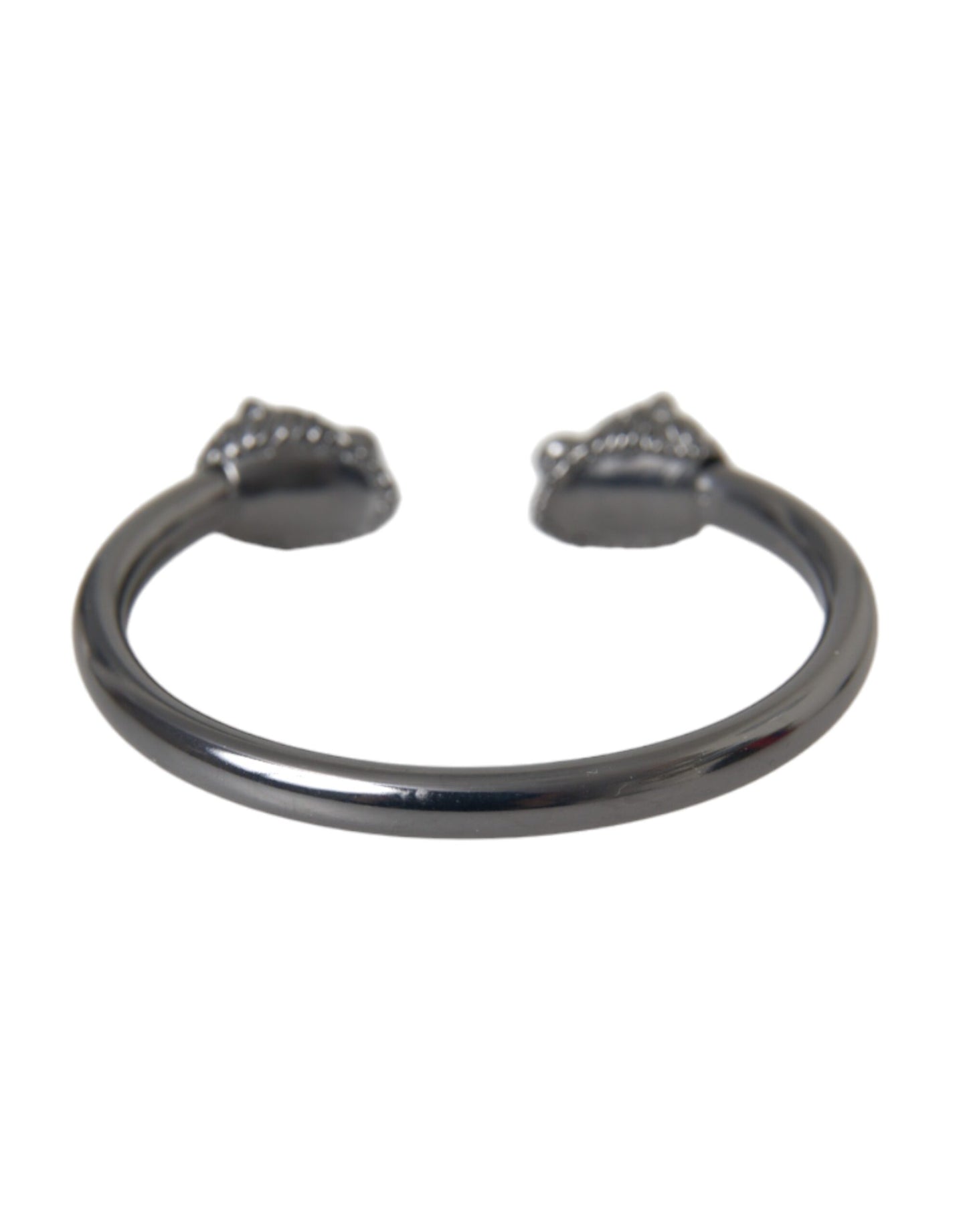 Жіночий браслет Nialaya Black Rhodium Lion