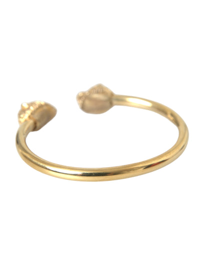 Жіночий браслет Nialaya Gold CZ Lion
