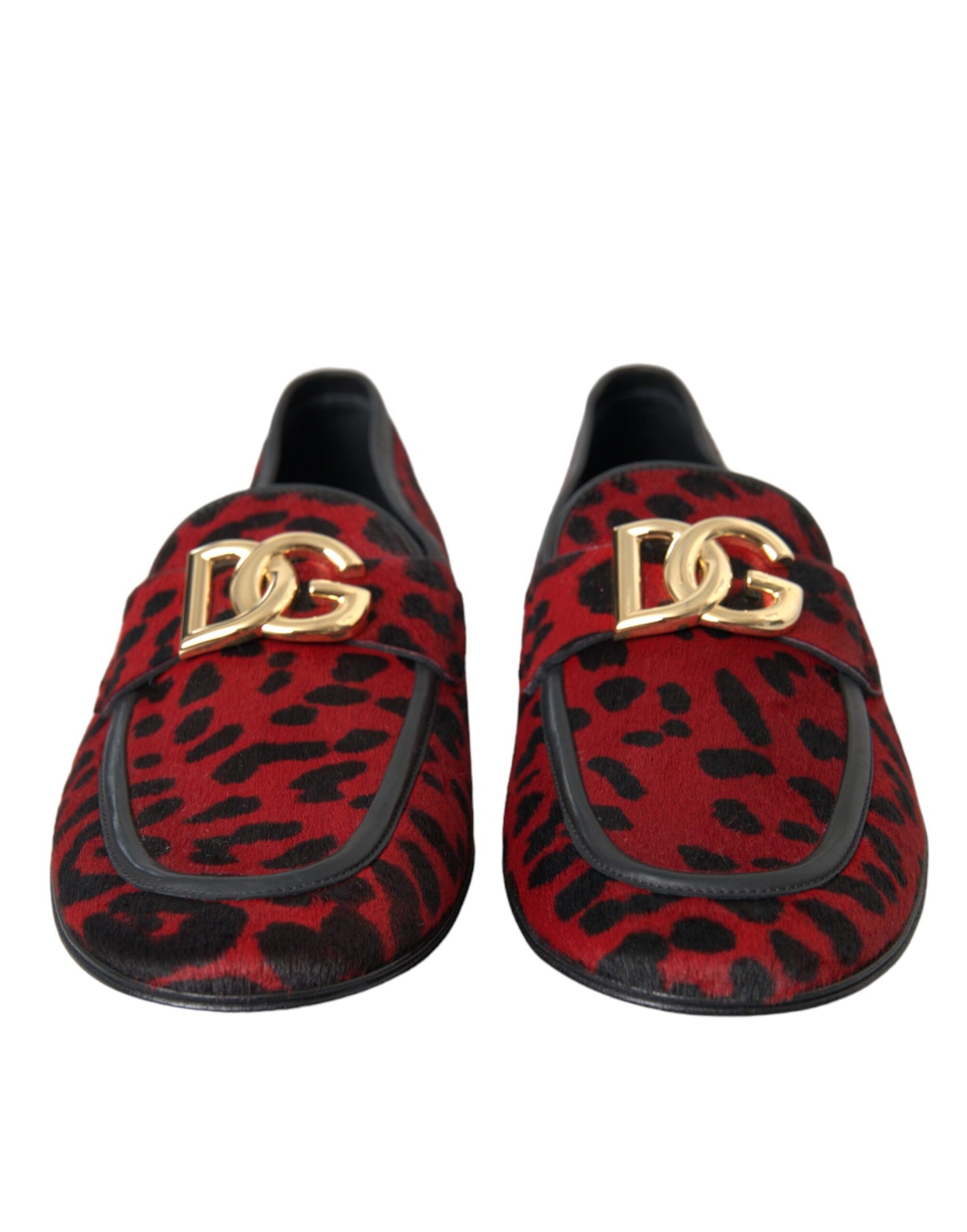 Офіційне чоловіче взуття Dolce &amp; Gabbana Red Black Leopard DG