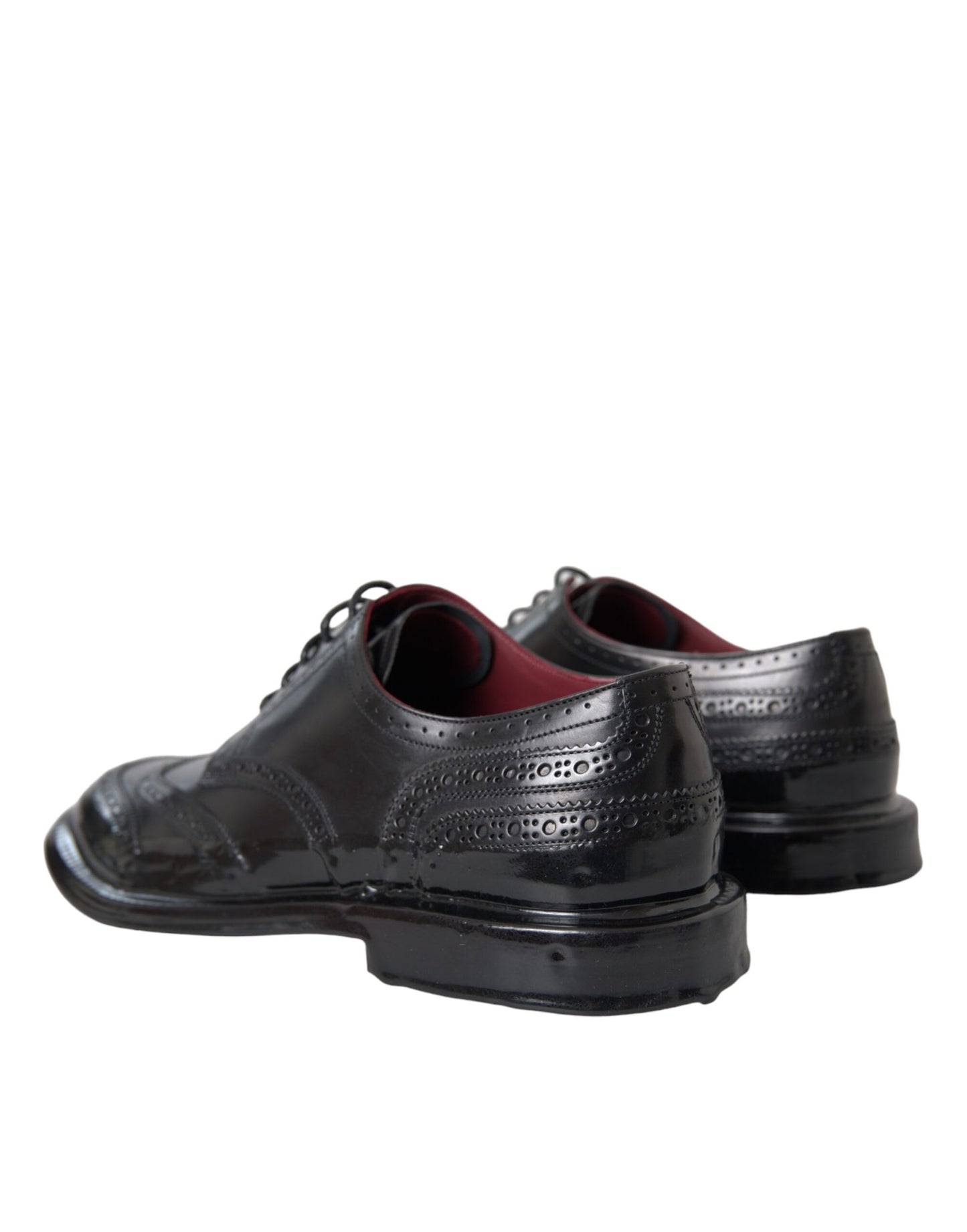 Офіційні чоловічі туфлі Dolce &amp; Gabbana зі шкіри Oxford Wingtip