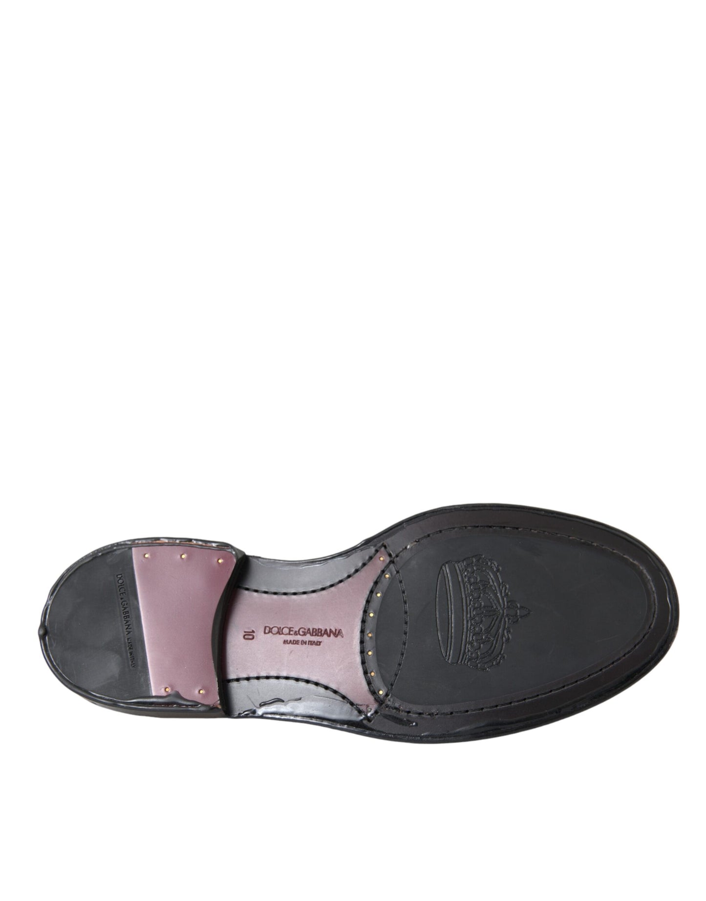 Офіційні чоловічі туфлі Dolce &amp; Gabbana зі шкіри Oxford Wingtip