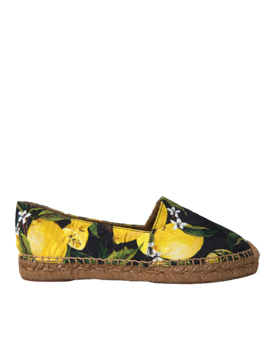 Dolce &amp; Gabbana Різнобарвні лимонні сліпони на еспадрільях