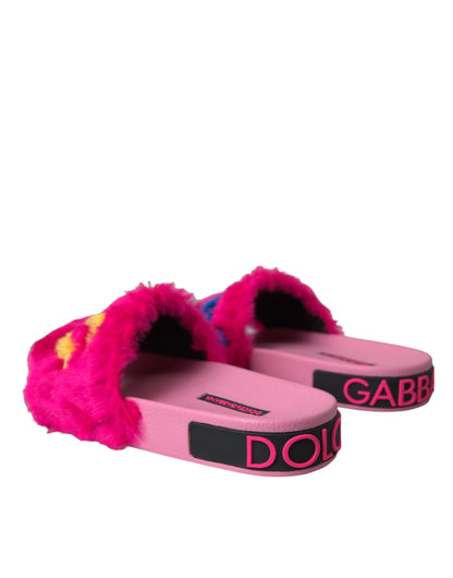 Босоніжки Dolce &amp; Gabbana з багатобарвною вишивкою