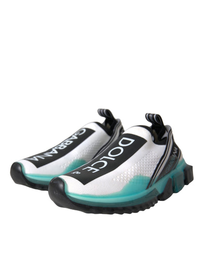 Кросівки Dolce &amp; Gabbana Black White Blue Slip On Sorrento