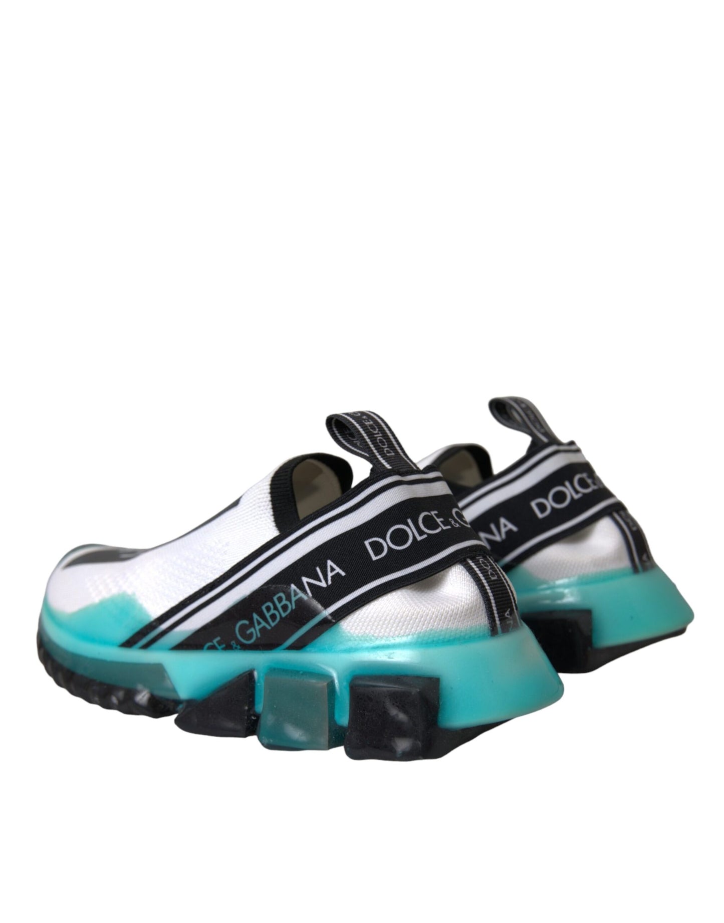 Кросівки Dolce &amp; Gabbana Black White Blue Slip On Sorrento