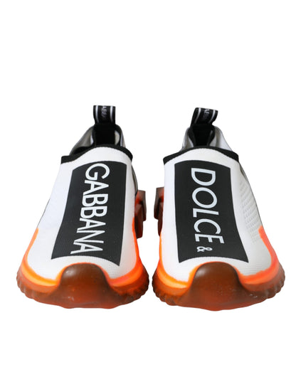 Кросівки Dolce &amp; Gabbana Black White Orange без рукавів Sorrento