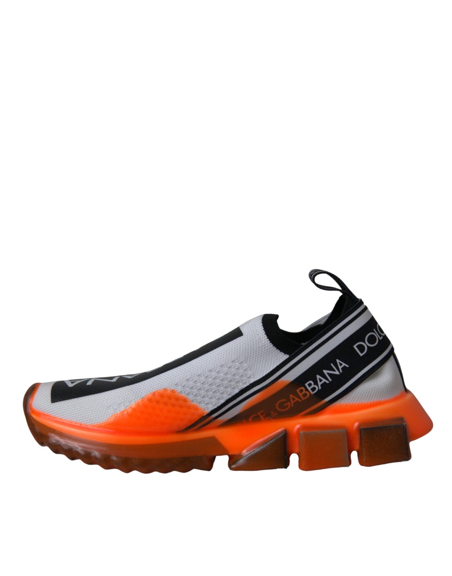 Кросівки Dolce &amp; Gabbana Black White Orange без рукавів Sorrento