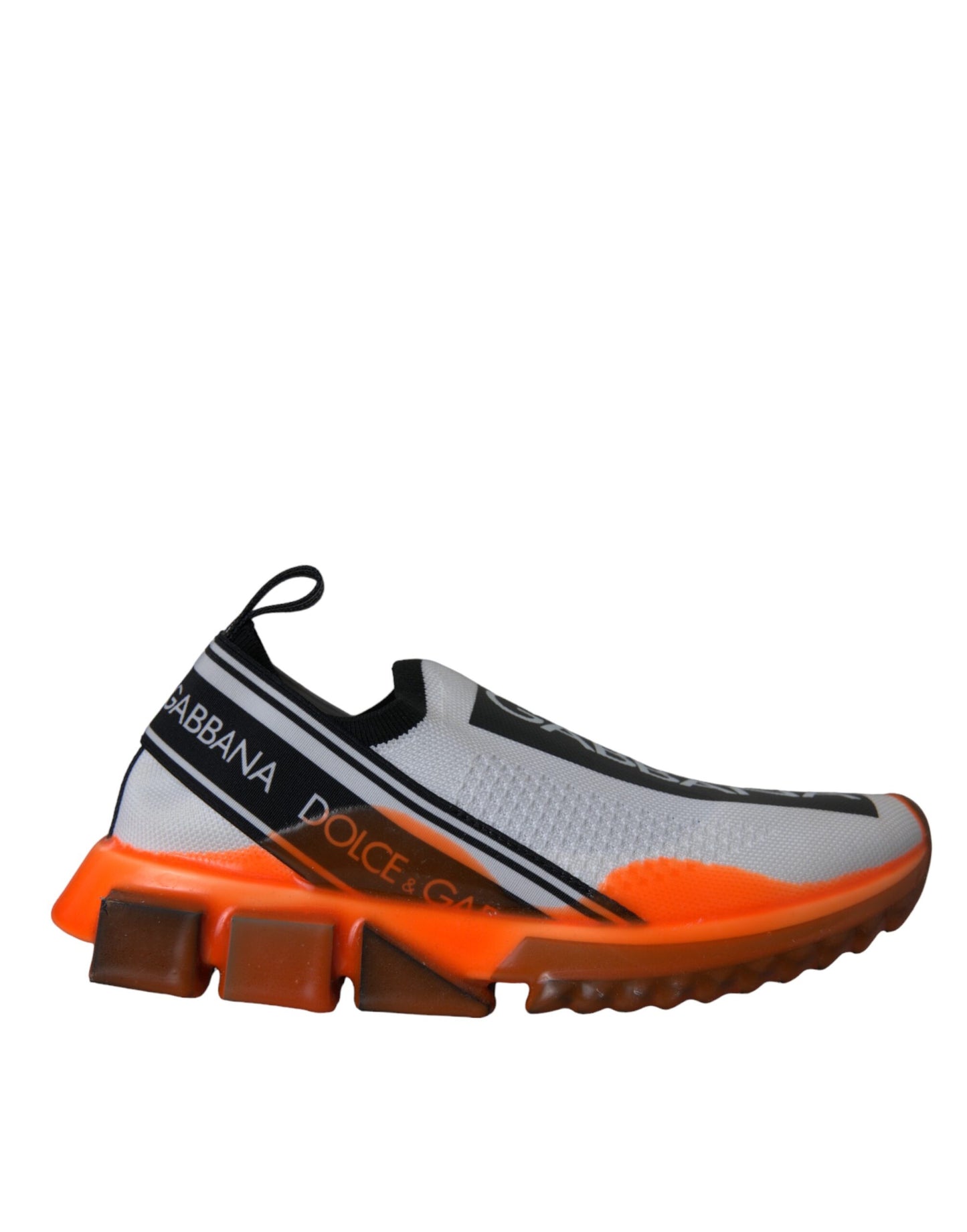 Кросівки Dolce &amp; Gabbana Black White Orange без рукавів Sorrento