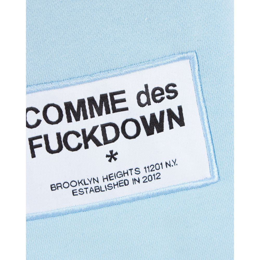 Світло-блакитні бавовняні шорти Comme Des Fuckdown