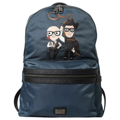 Синя нейлонова сумка Dolce &amp; Gabbana #DGFamily Patch для чоловіків