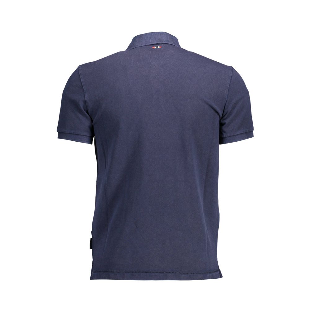 Чоловіче поло Napapijri Blue Cotton