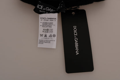 Елегантні чорні кашемірові стрейч-штани Dolce &amp; Gabbana