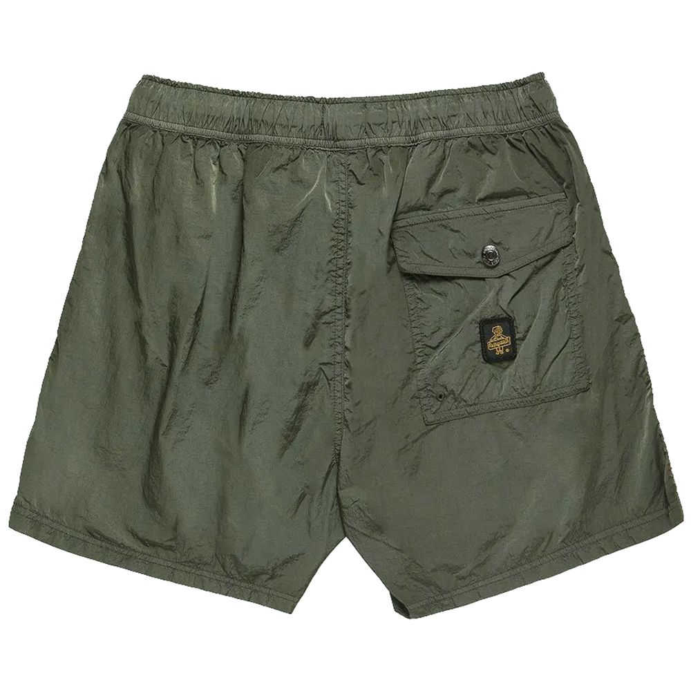 Зелений нейлоновий чоловічий плавок Refrigiwear