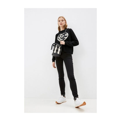 Чорні бавовняні жіночі джинси Love Moschino