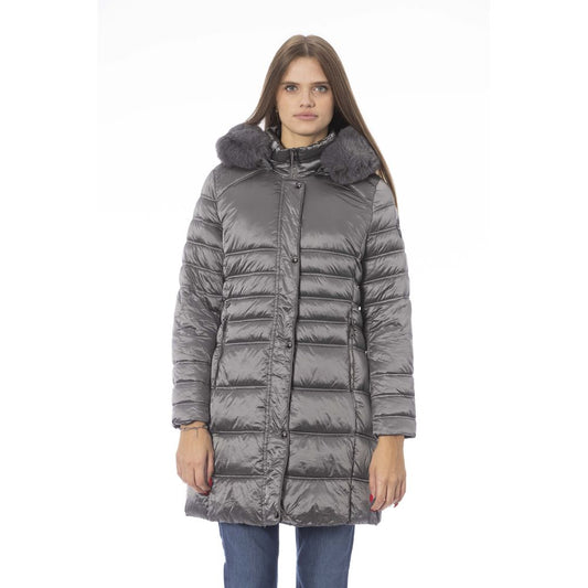 Жіноча куртка з поліестеру Baldinini Trend Grey