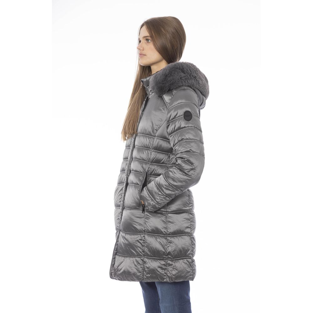 Жіноча куртка з поліестеру Baldinini Trend Grey