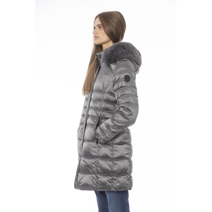 Жіноча куртка з поліестеру Baldinini Trend Grey