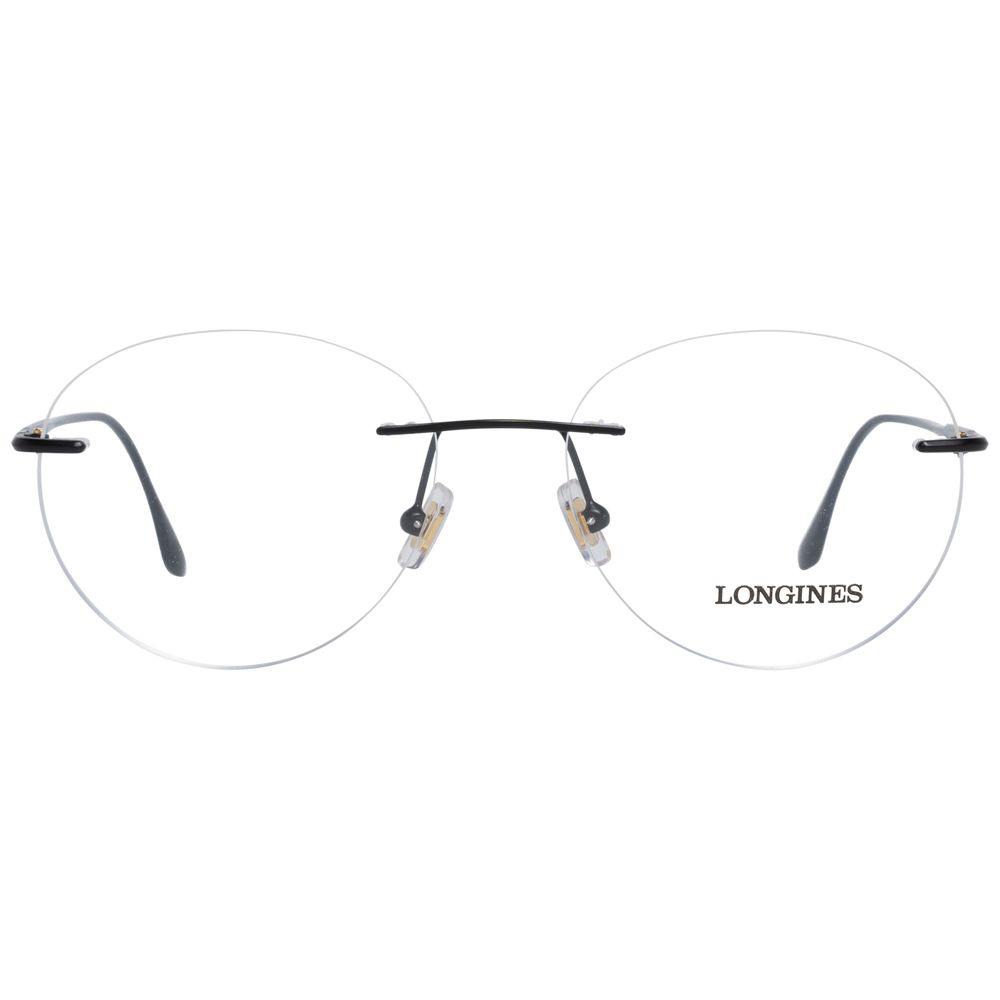 Чорні чоловічі оптичні оправи Longines