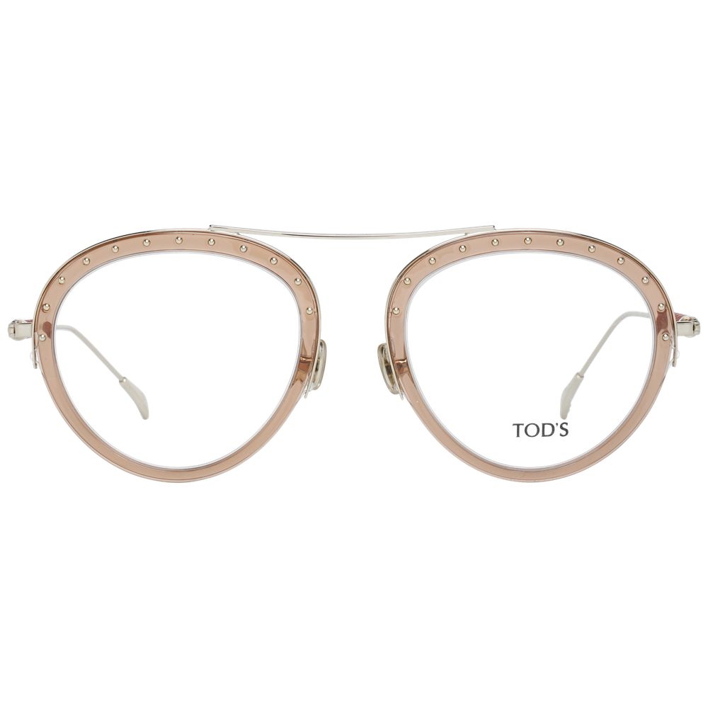 Коричневі жіночі оптичні оправи Tod's
