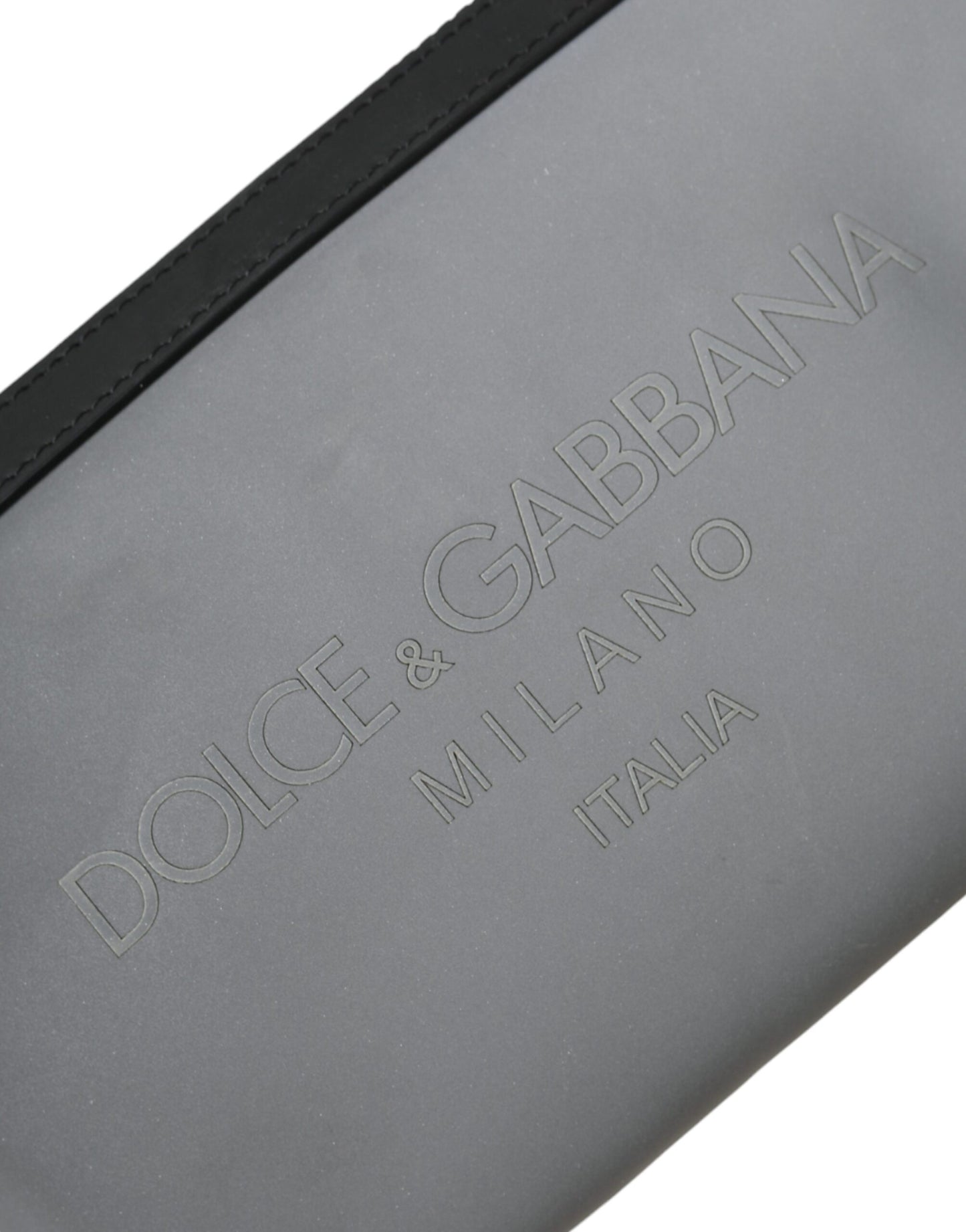 Сумка-сумка Dolce &amp; Gabbana з сірого неопрену на блискавці та поясній сумці