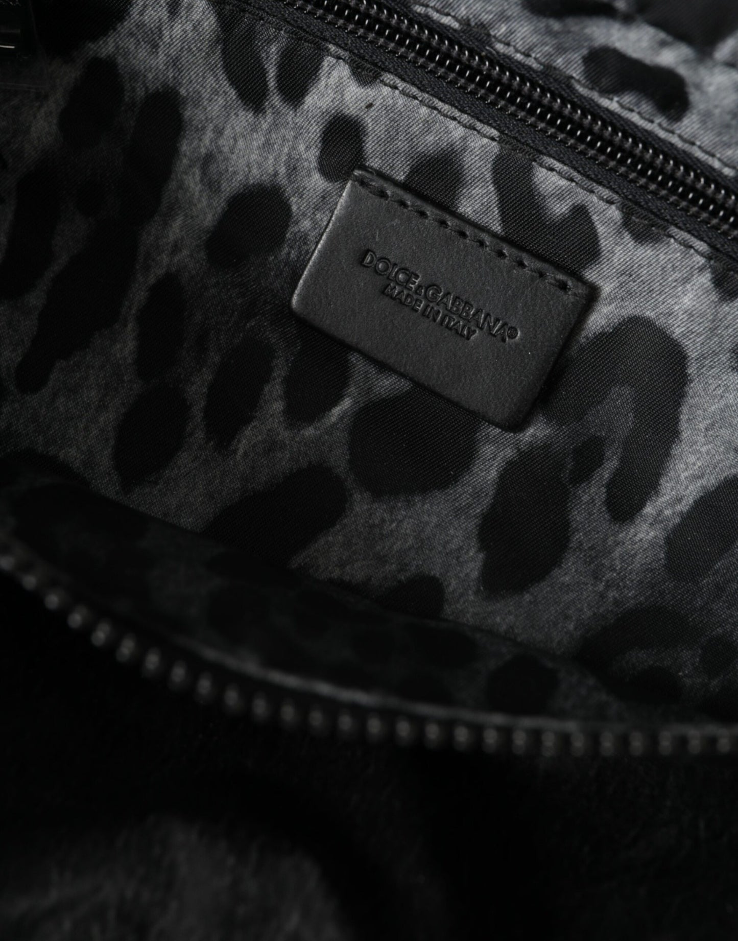 Сумка Dolce &amp; Gabbana з чорним нейлоновим поясом і бляшкою на поясі