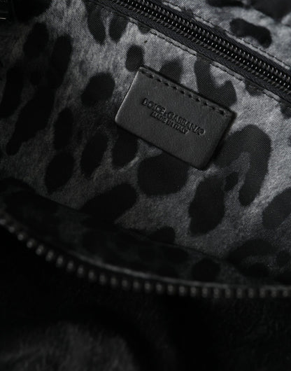 Сумка Dolce &amp; Gabbana з чорним нейлоновим поясом і бляшкою на поясі