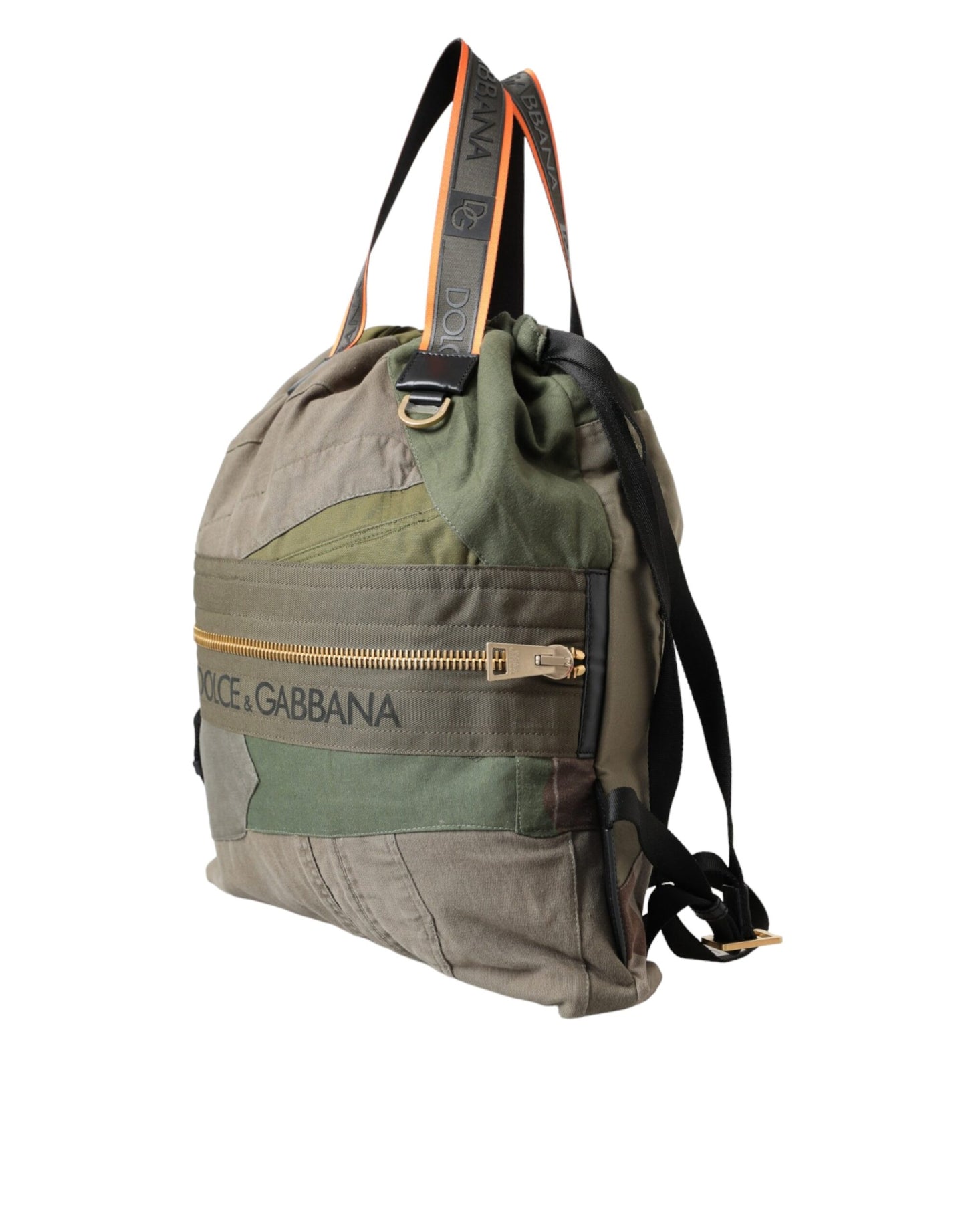 Сумка-рюкзак Dolce &amp; Gabbana Military Green Patchwork