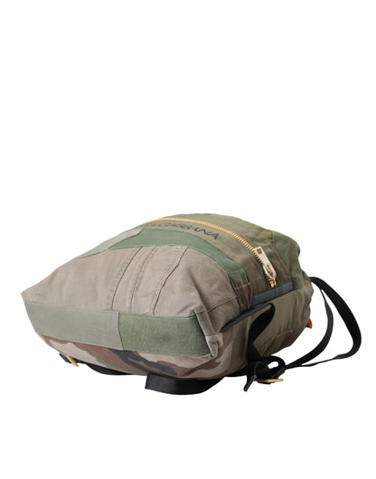 Сумка-рюкзак Dolce &amp; Gabbana Military Green Patchwork
