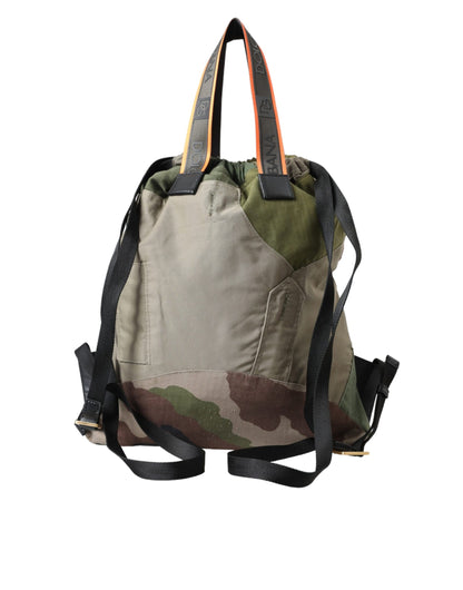 Сумка-рюкзак Dolce &amp; Gabbana Military Green Patchwork