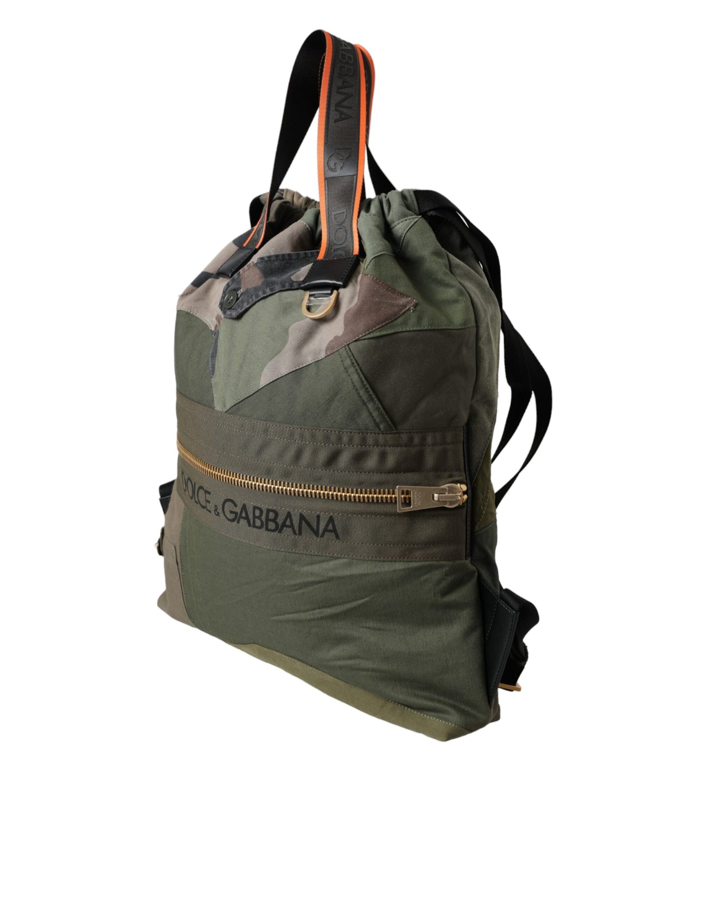 Сумка-рюкзак Dolce &amp; Gabbana Military Green Patchwork