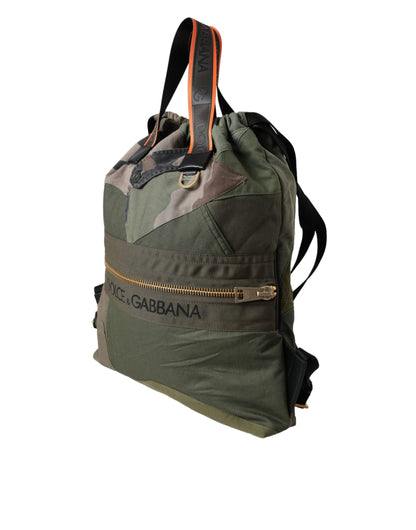 Сумка-рюкзак Dolce &amp; Gabbana Military Green Patchwork