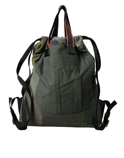 Сумка-рюкзак Dolce &amp; Gabbana Military Green Patchwork