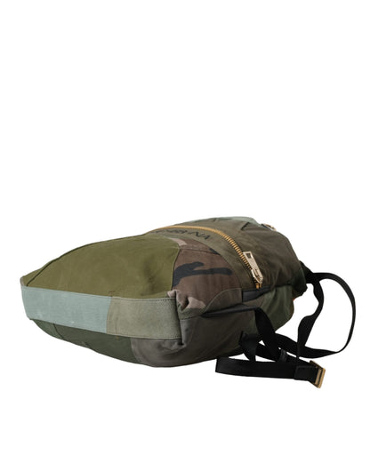 Сумка-рюкзак Dolce &amp; Gabbana Military Green Patchwork