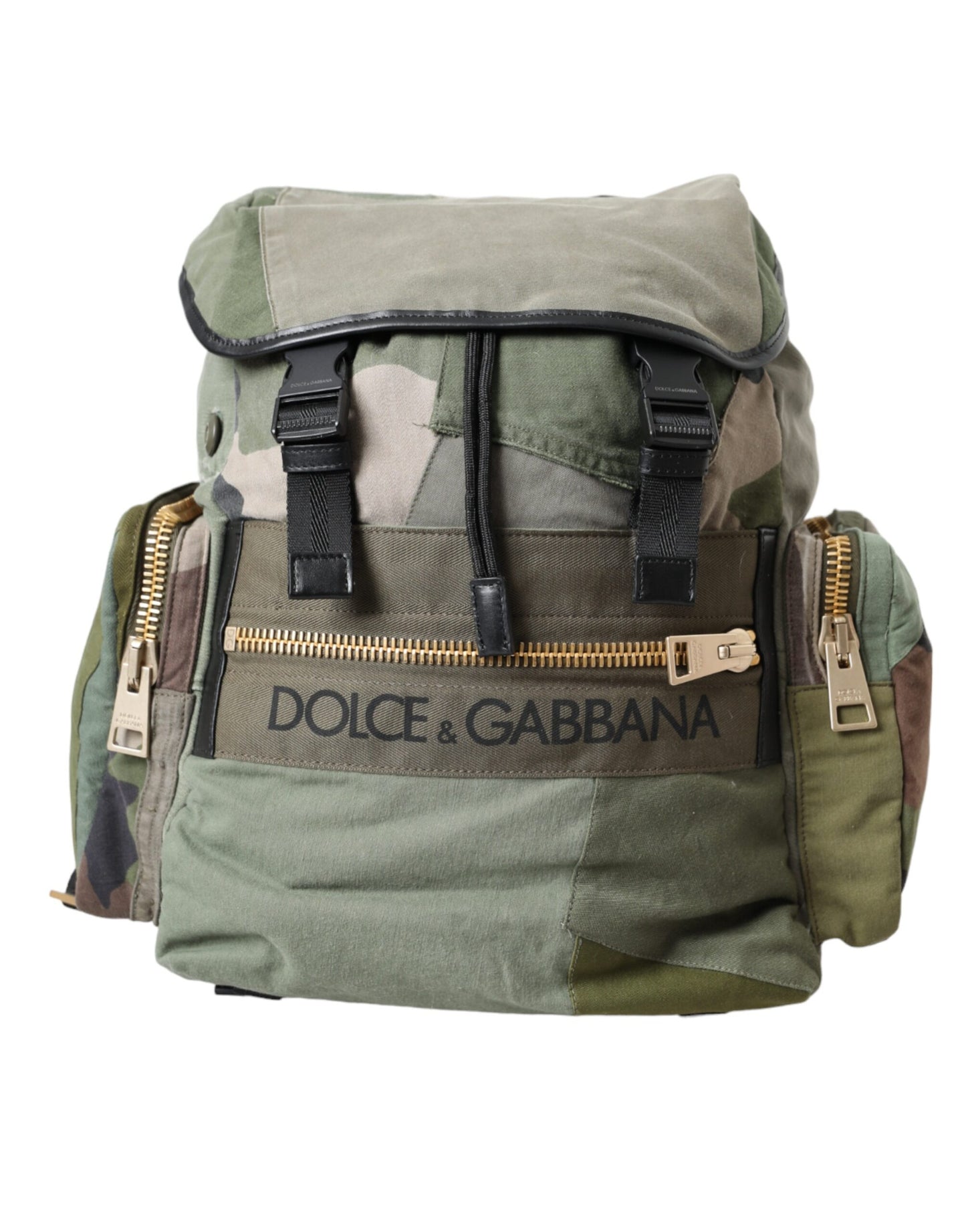 Сумка-рюкзак Dolce &amp; Gabbana Military Green Patchwork