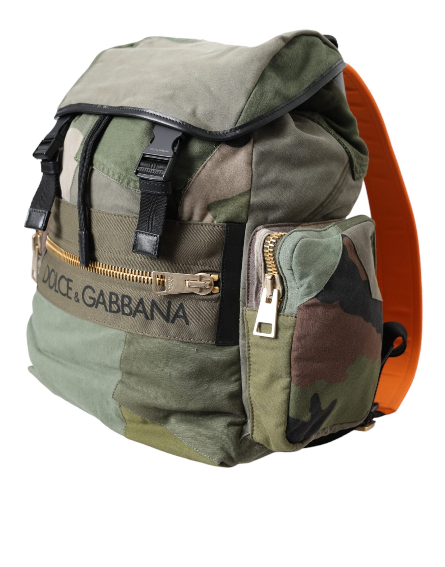 Сумка-рюкзак Dolce &amp; Gabbana Military Green Patchwork