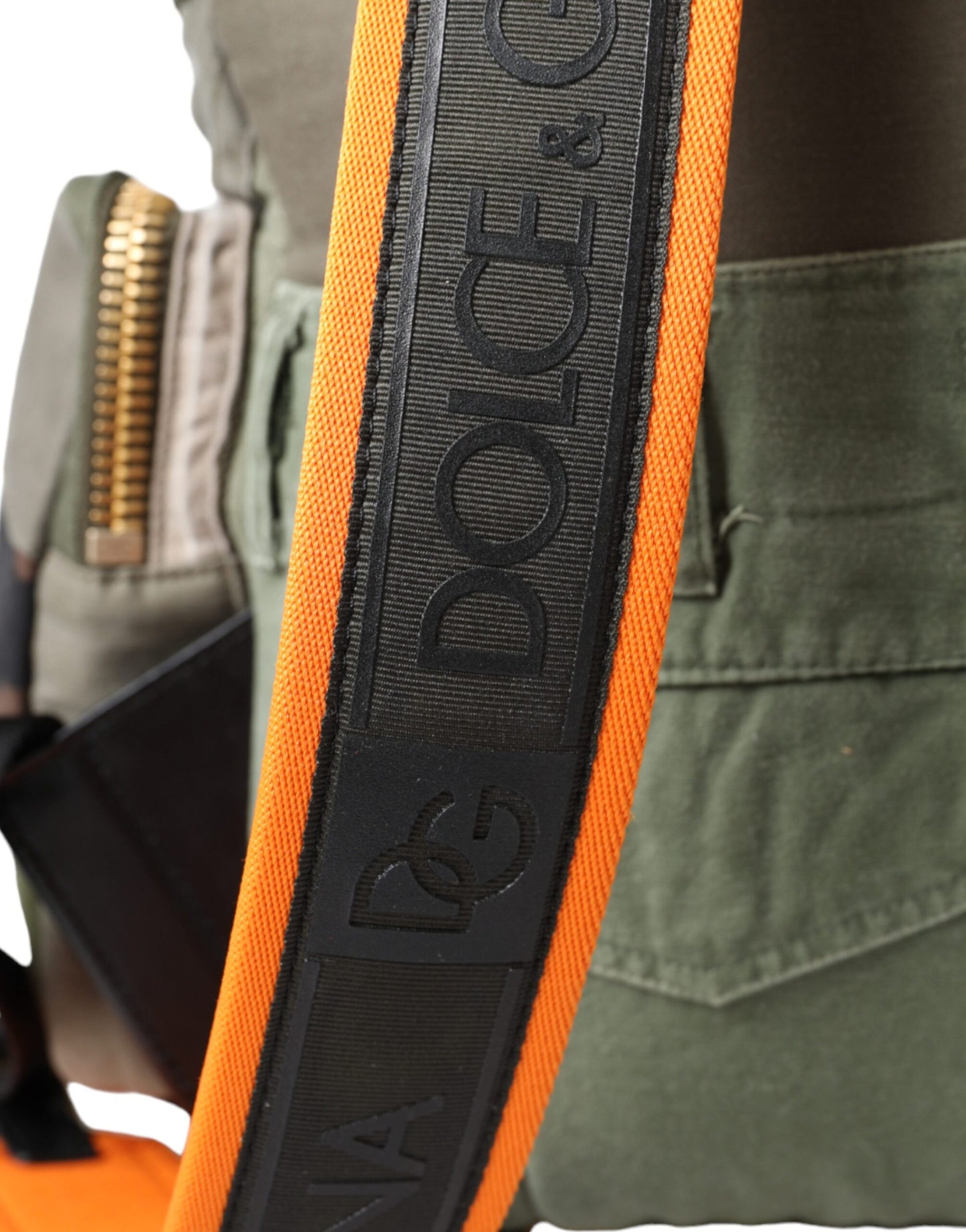 Сумка-рюкзак Dolce &amp; Gabbana Military Green Patchwork