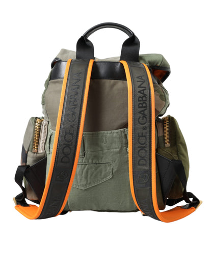 Сумка-рюкзак Dolce &amp; Gabbana Military Green Patchwork