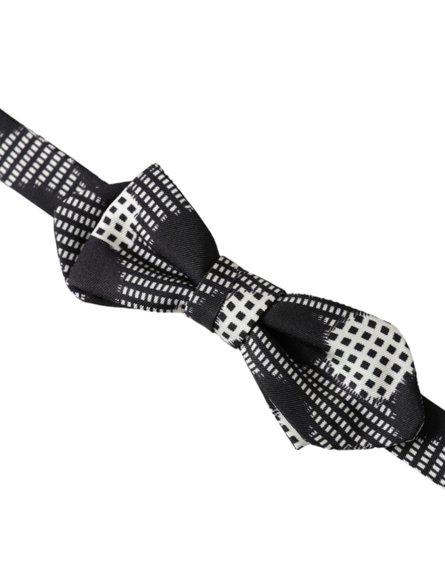 Dolce &amp; Gabbana Multicolor Silk Polka Dot Adjusting Neck Men Papillon Bow Tie