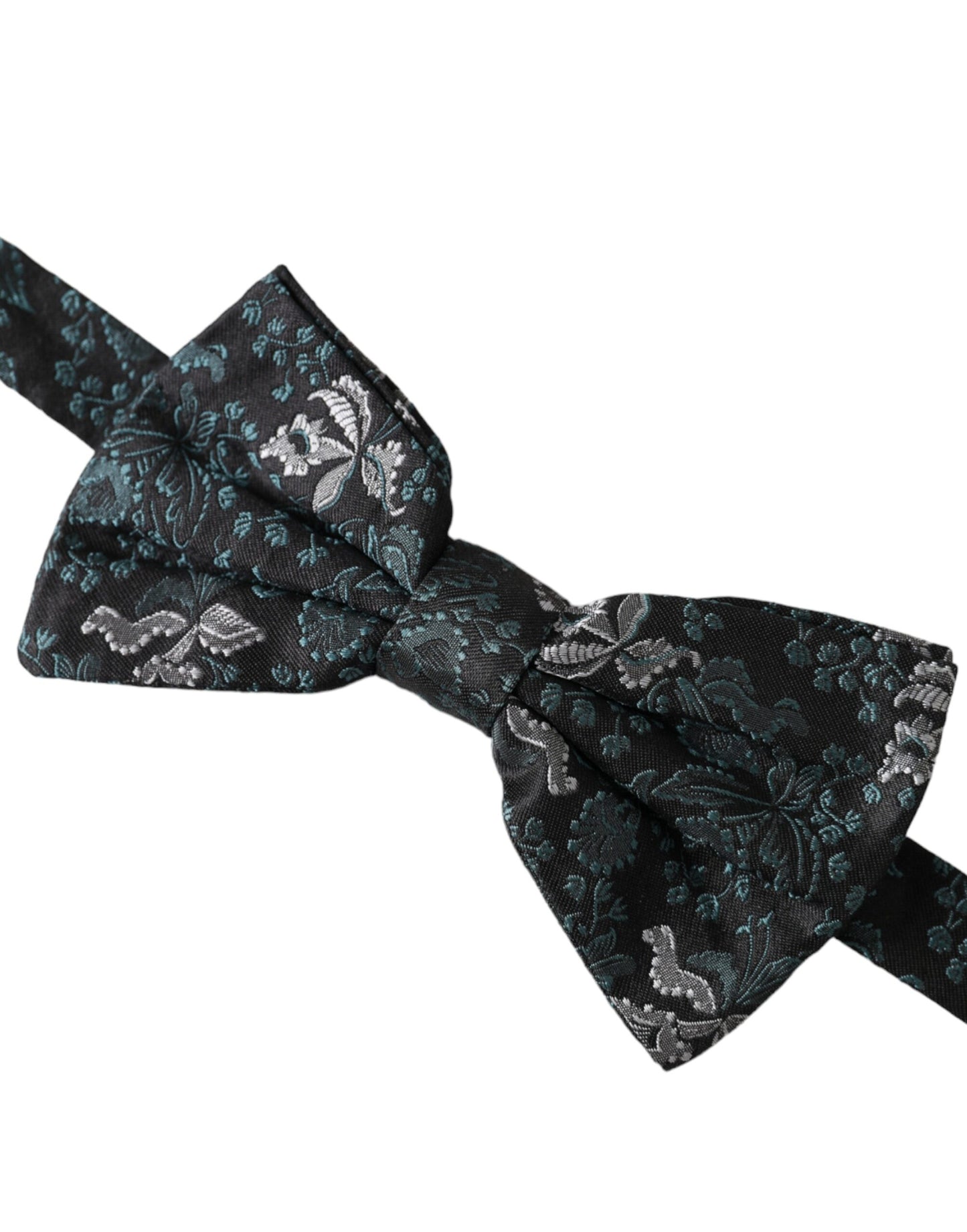 Чоловіча краватка-метелик Dolce &amp; Gabbana Multicolor Fantasy Floral Silk з регульованою шиєю