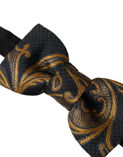 Чоловіча краватка-метелик Dolce &amp; Gabbana з різнокольорового жакардового регульованого вирізу