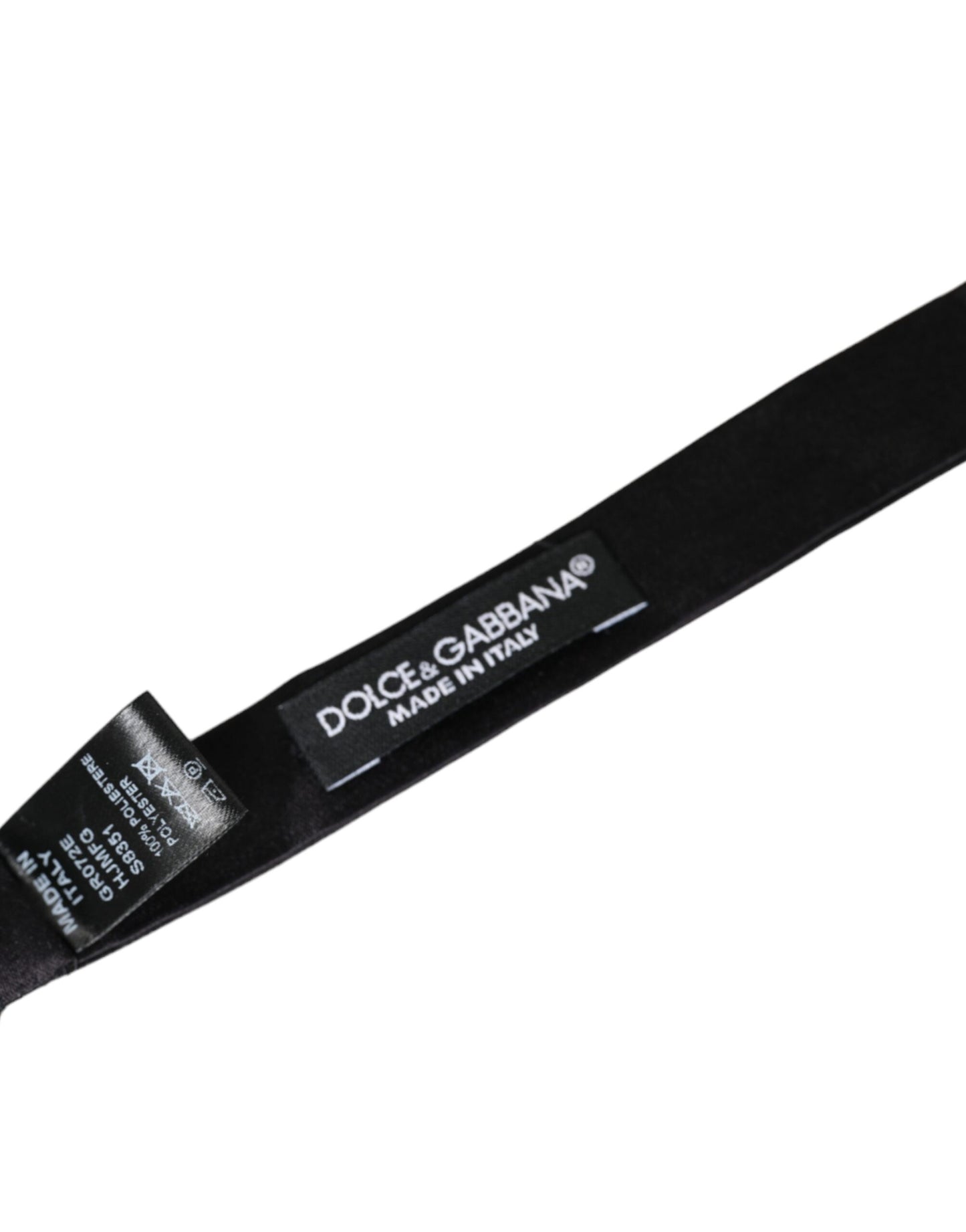 Чоловіча краватка-метелик Dolce &amp; Gabbana з різнокольорового жакардового регульованого вирізу