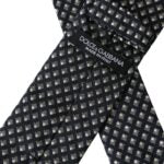 Регульована чоловіча краватка зі 100% шовку Dolce &amp; Gabbana з малюнком