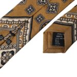 Регульована чоловіча краватка Dolce &amp; Gabbana зі 100% шовку та коліщатками