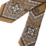 Регульована чоловіча краватка Dolce &amp; Gabbana зі 100% шовку та коліщатками