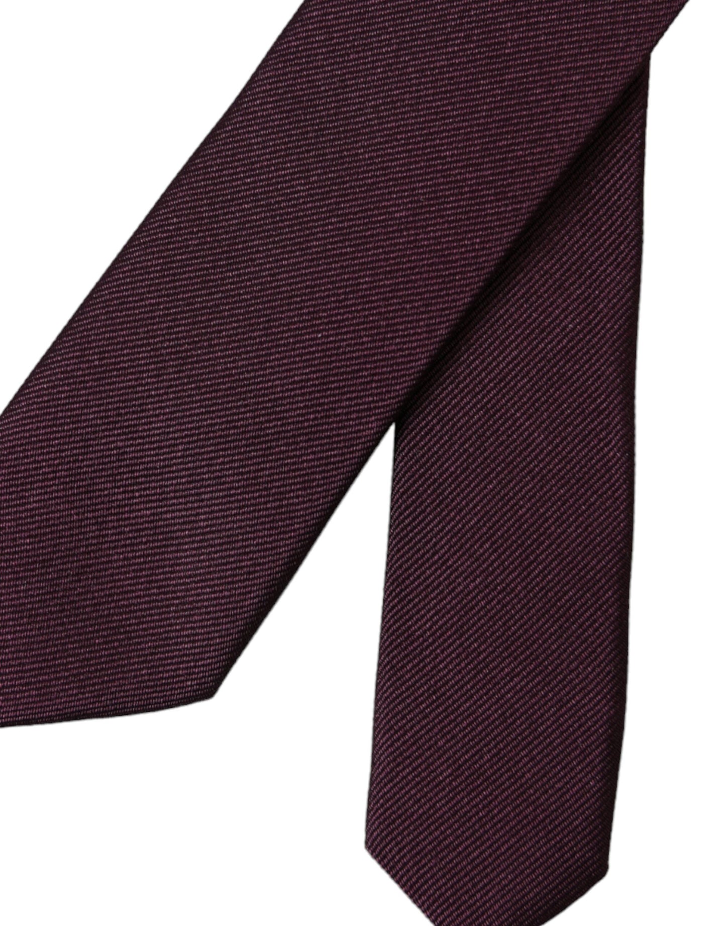 Регульована чоловіча краватка Dolce &amp; Gabbana Bordeaux Solid, 100% шовк
