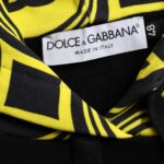 Бавовняний світшот з капюшоном і чорним логотипом Dolce &amp; Gabbana