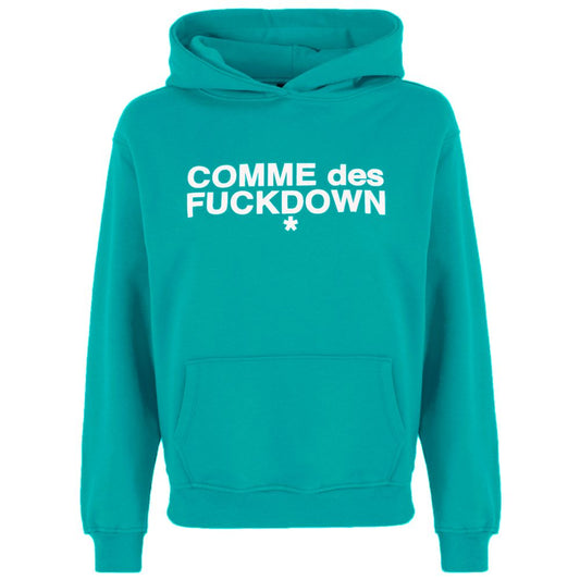 Зелений бавовняний светр Comme Des Fuckdown