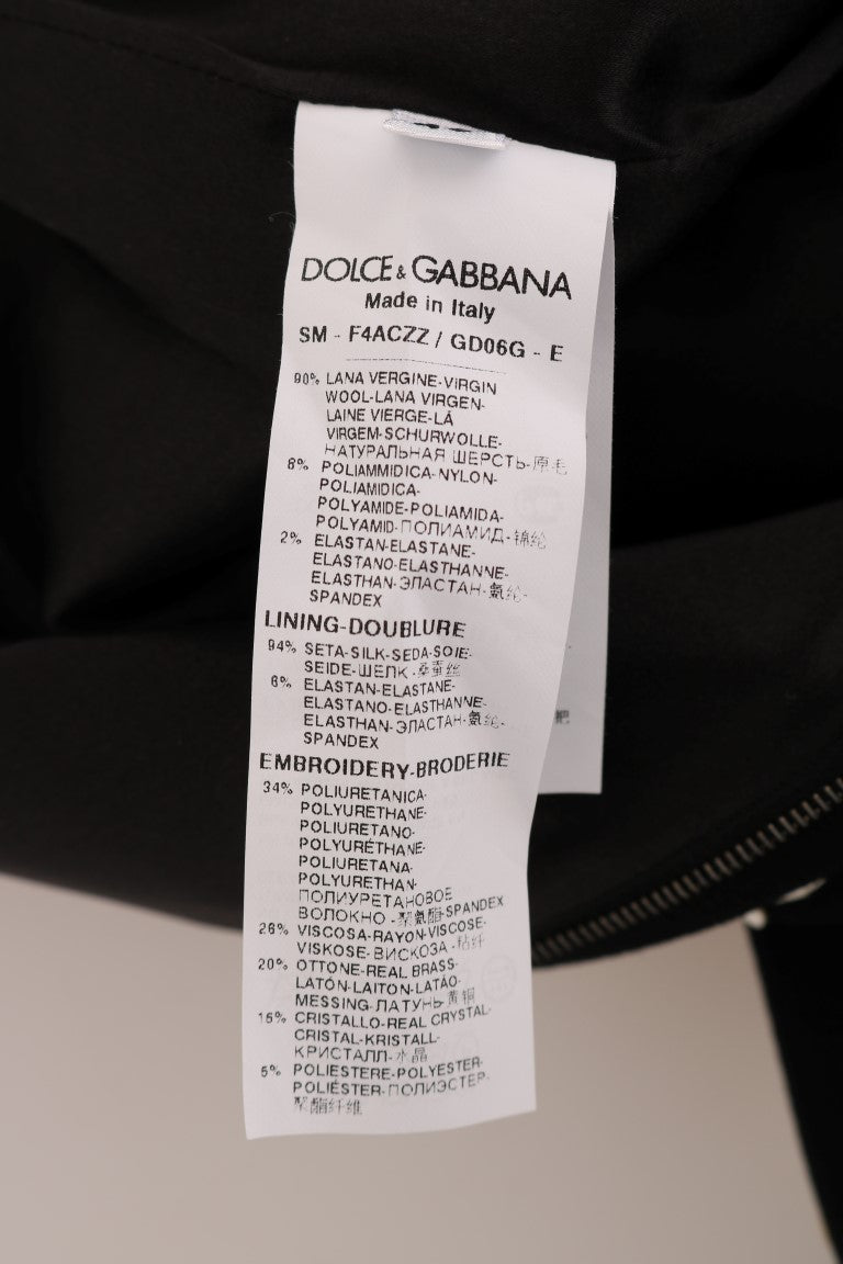 Чорно-біла барокова спідниця-олівець у стилі бароко Dolce &amp; Gabbana