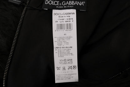 Вишукані міні-шорти з хутра чорної норки Dolce &amp; Gabbana
